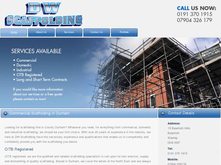 www.dwscaffolding.com