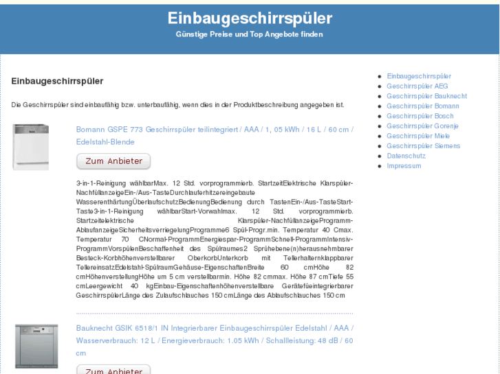 www.einbaugeschirrspueler.net