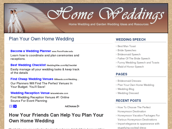 www.homeweddings.net