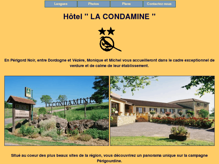 www.hotel-lacondamine.com