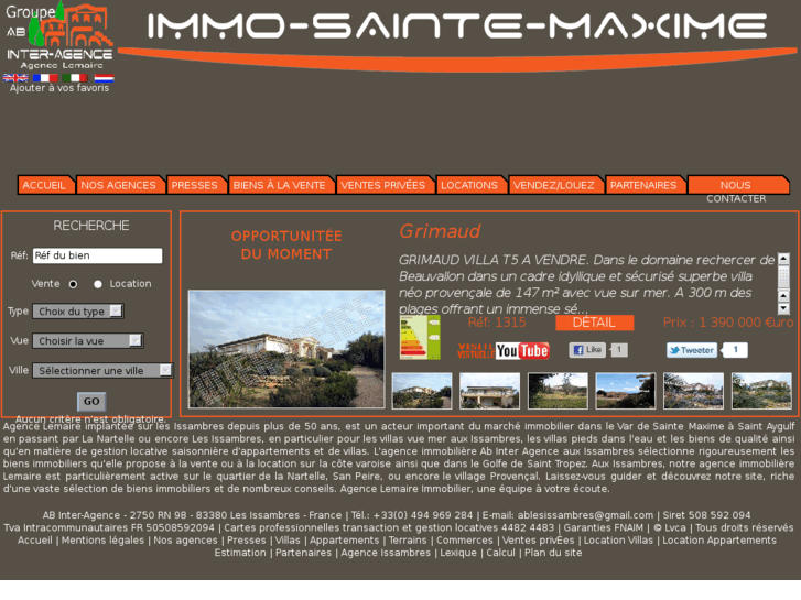 www.immo-sainte-maxime.com