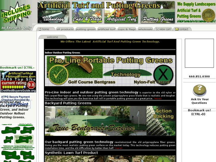 www.indoor-puttinggreens.com