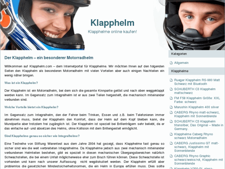 www.klapphelm.com