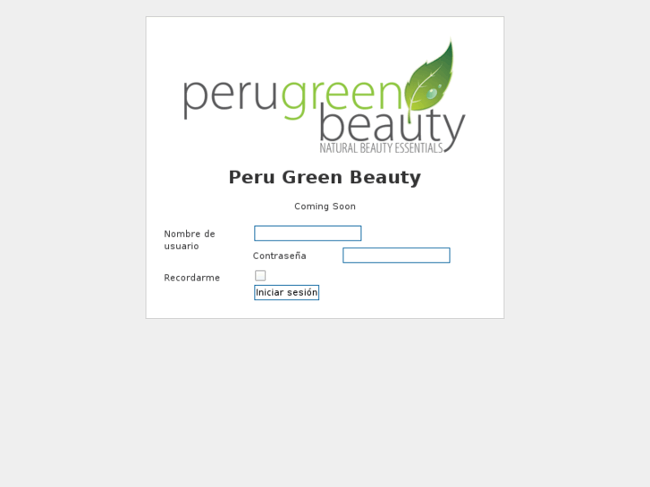 www.perugreenbeauty.com