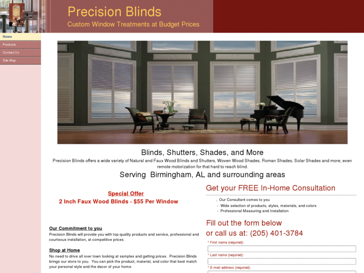 www.precisionblinds.org