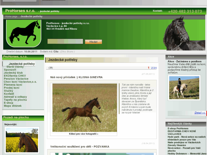 www.prohorses.cz