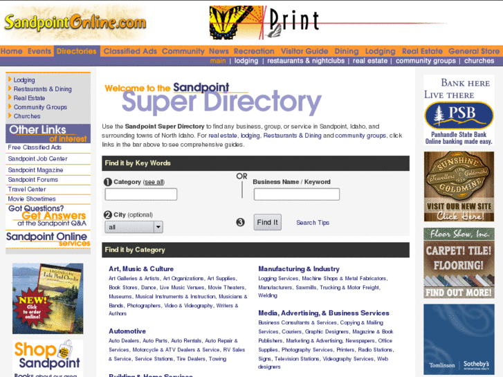 www.sandpointdirectories.com