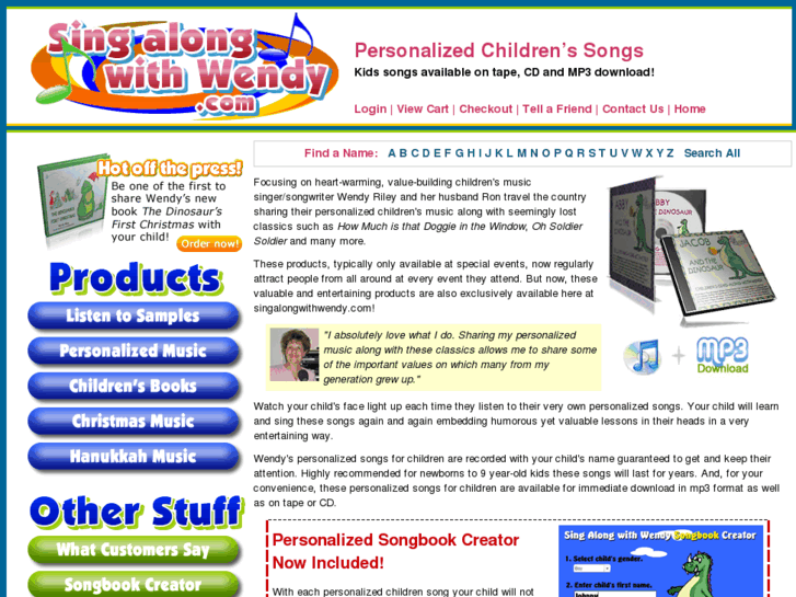www.singalongwithwendy.com