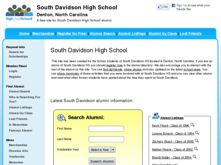 www.southdavidsonhighschool.org