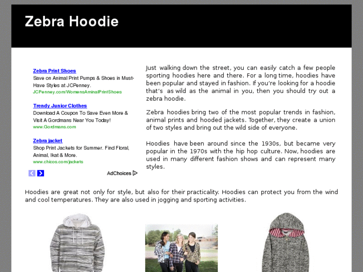 www.zebrahoodie.com