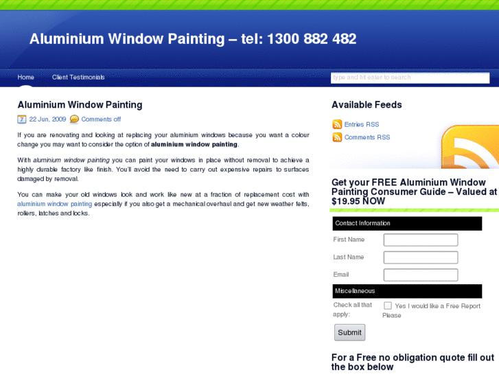 www.aluminiumwindowpainting.com