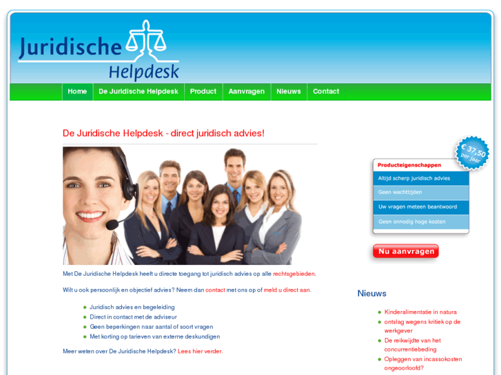 www.dejuridischehelpdesk.nl