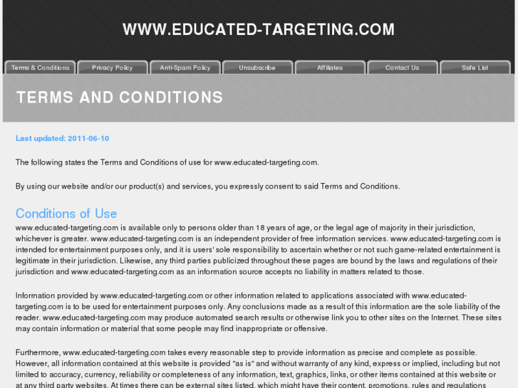 www.educated-targeting.com