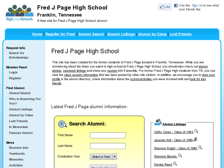 www.fredjpagehighschool.com