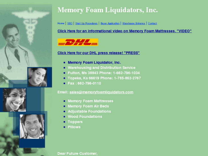 www.memoryfoamliquidators.com