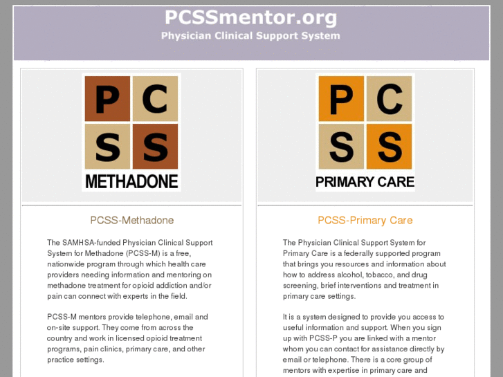 www.pcssmentor.org