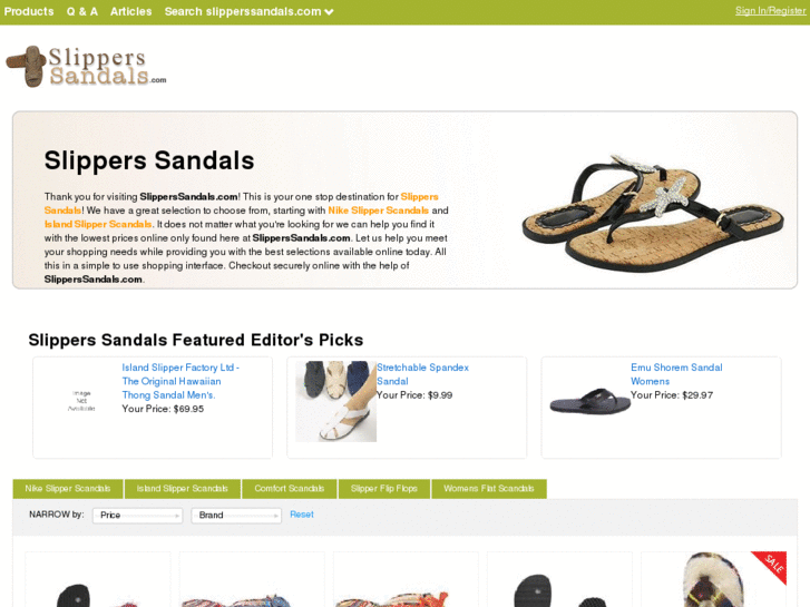 www.slipperssandals.com