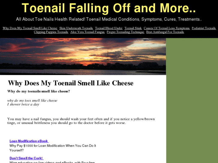 www.toenailfallingoff.net