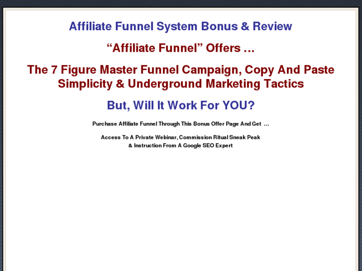 www.affiliatefunnelsystems.net