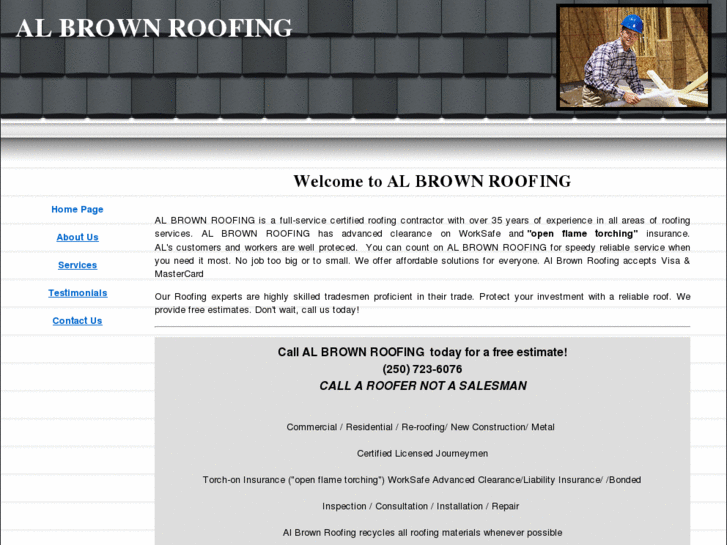 www.albrownroofing.com