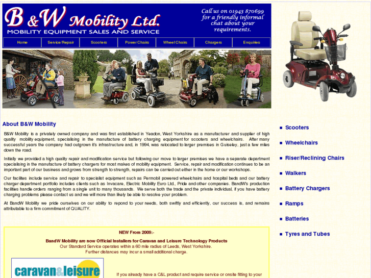 www.bandw-mobility.co.uk