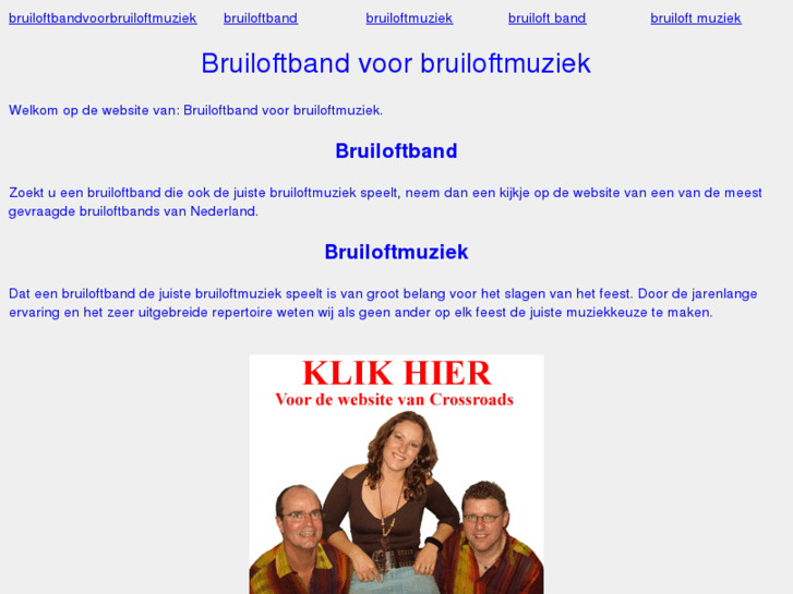www.bruiloftbandvoorbruiloftmuziek.nl