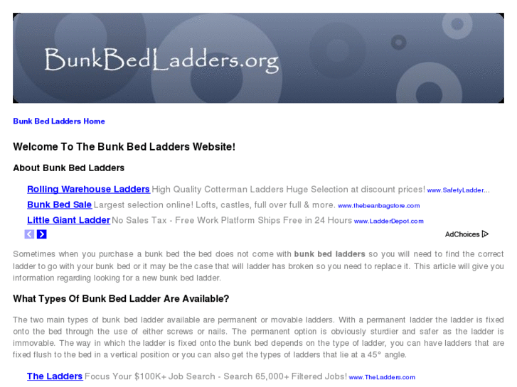 www.bunkbedladders.org