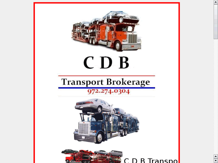 www.cdbtransportbrokerage.com