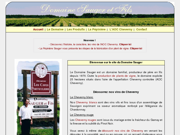 www.domaine-sauger.com