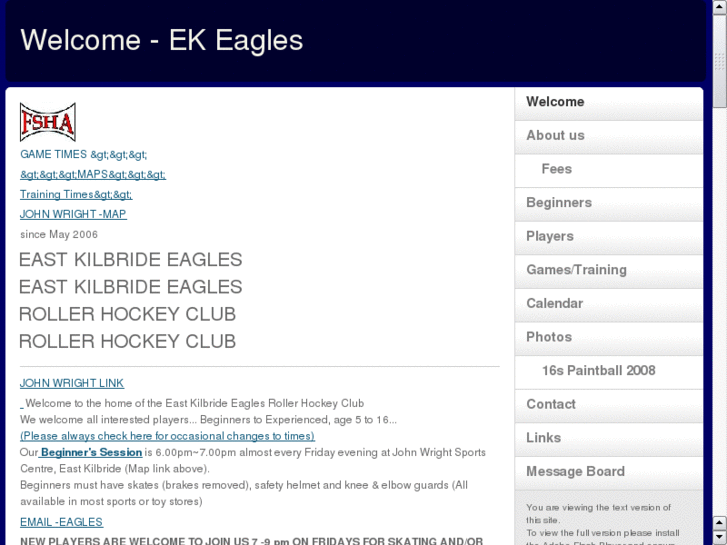 www.ekeagles.co.uk