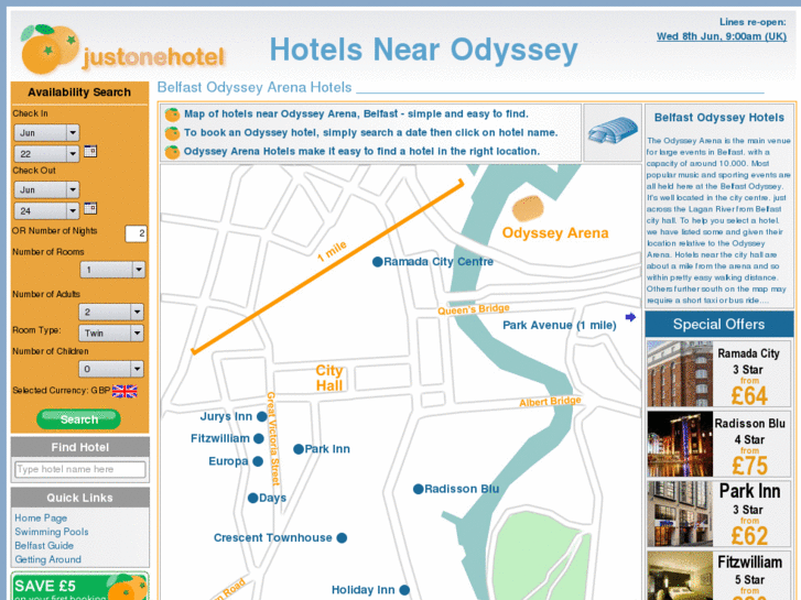 www.hotels-near-odyssey.com