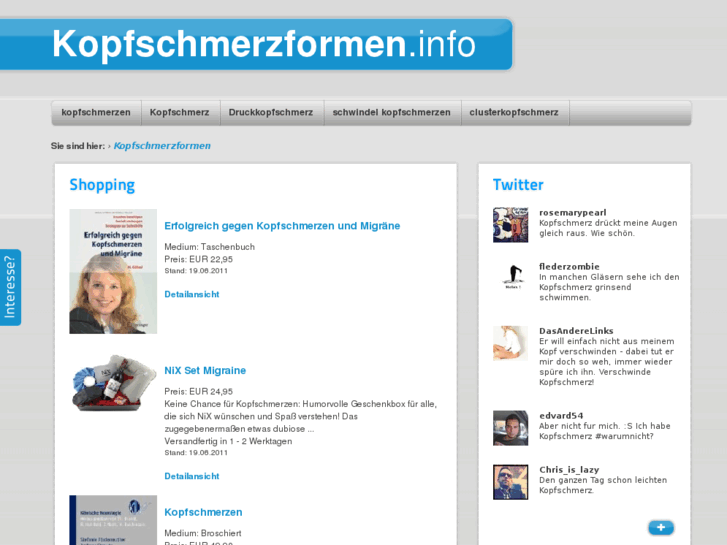 www.kopfschmerzformen.info