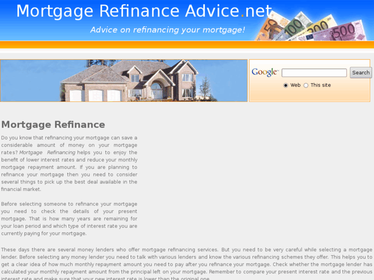 www.mortgage-refinance-advice.net