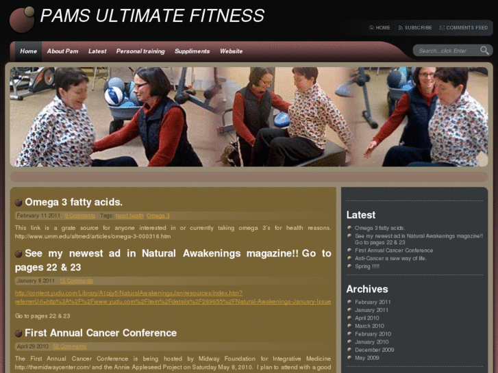 www.pamsultimatefitness.com