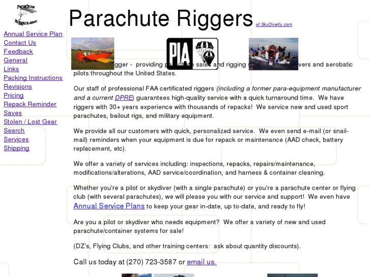 www.parachuteriggers.com