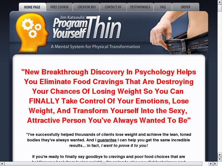 www.programyourselfthin.net