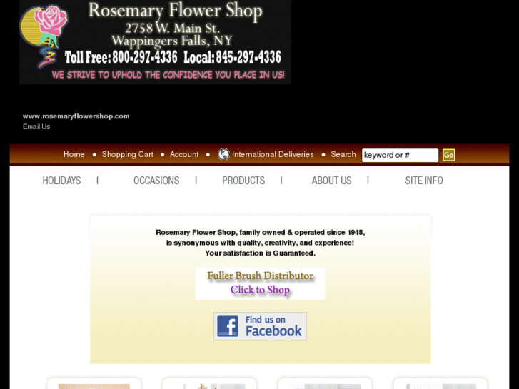 www.rosemaryflowershop.com