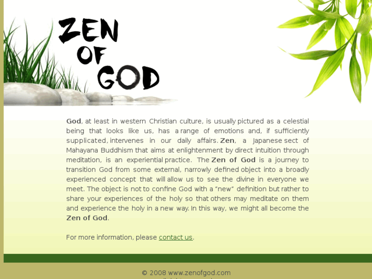 www.zenofgod.com