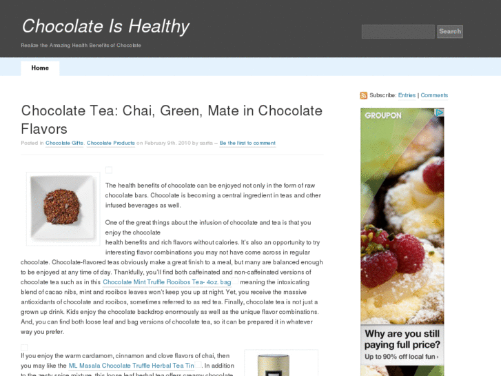 www.chocolate-is-healthy.com