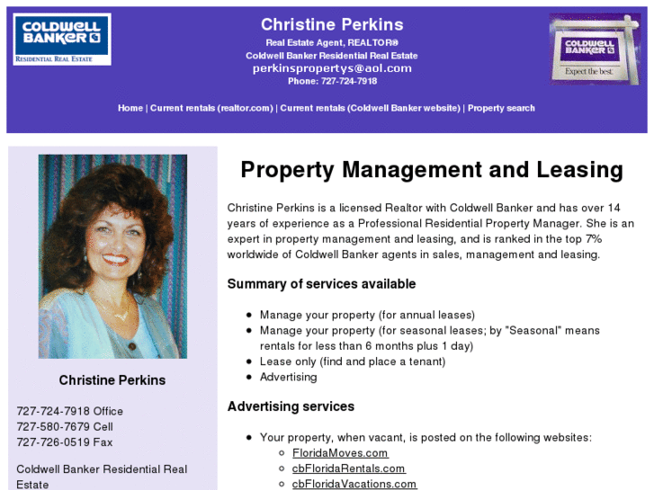 www.christineperkinsrentals.com