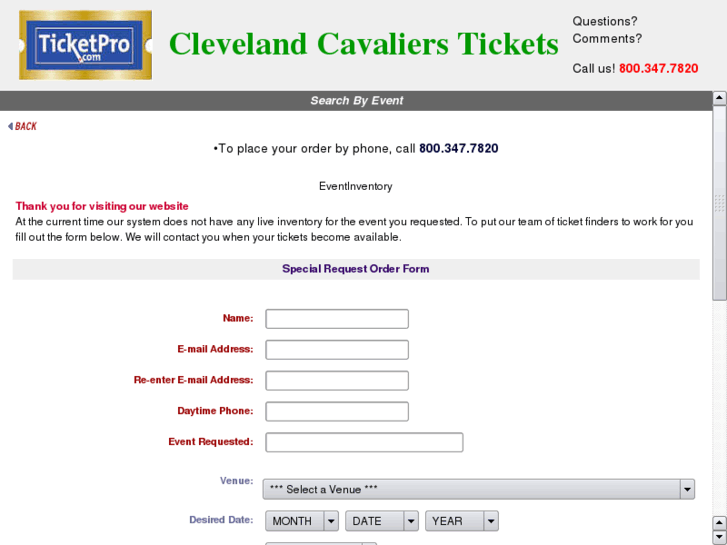 www.clevelandcavalierstickets.com