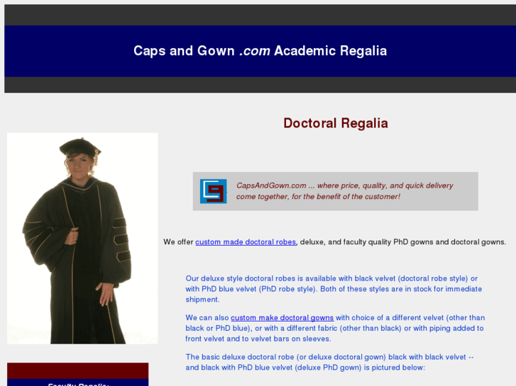 www.doctoralcapgown.com