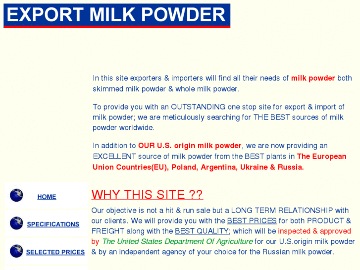 www.exportmilkpowder.com