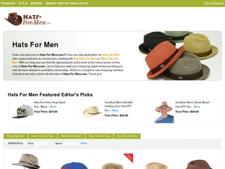 www.hats-for-men.com