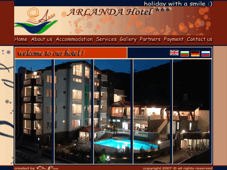 www.hotelarlanda.com