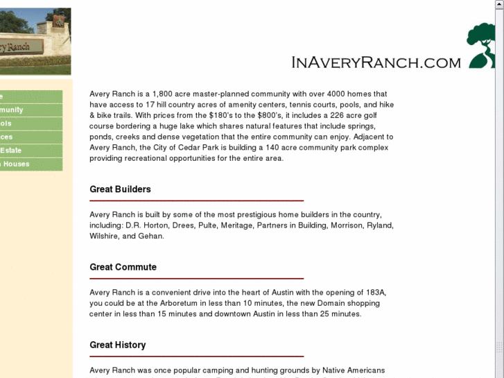 www.inaveryranch.com