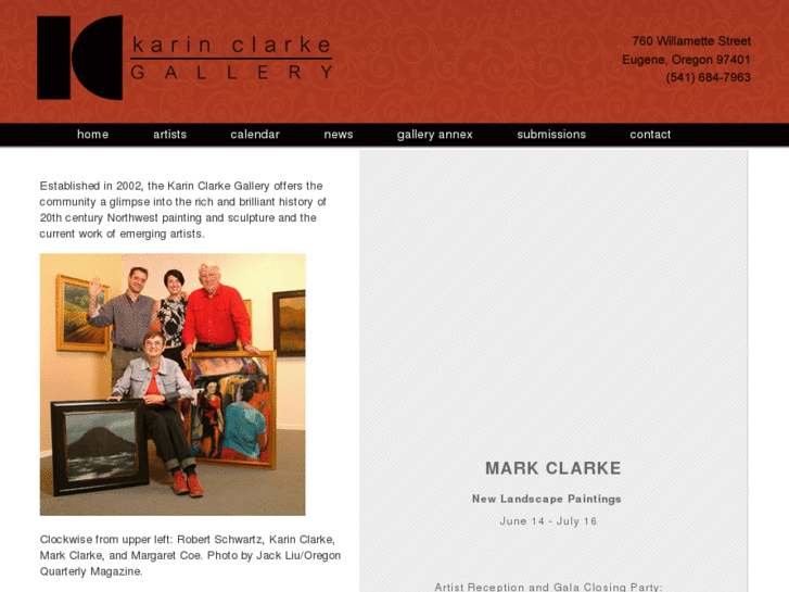 www.karinclarkegallery.com