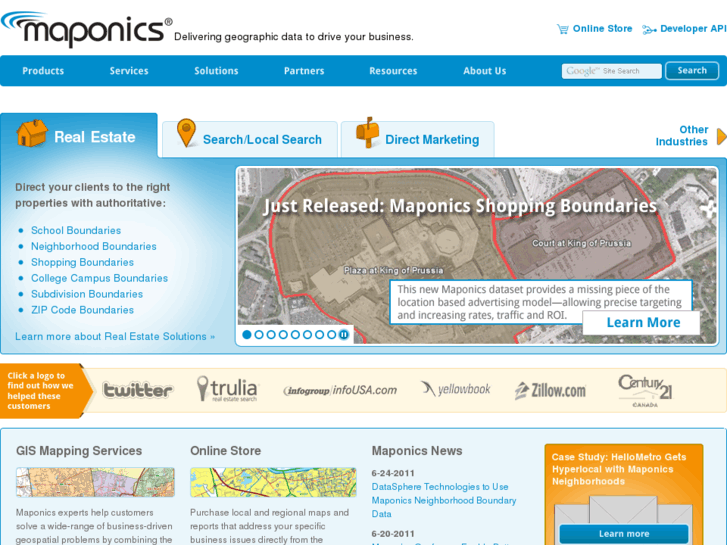 www.maponics.net