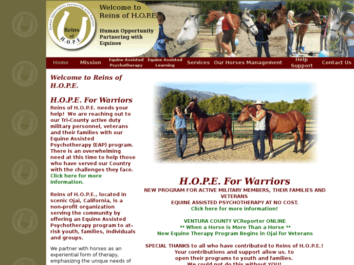 www.reinsofhope-ojai.org