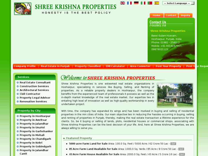 www.shreekrishnaproperties.com